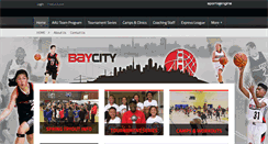 Desktop Screenshot of baycitybasketball.com